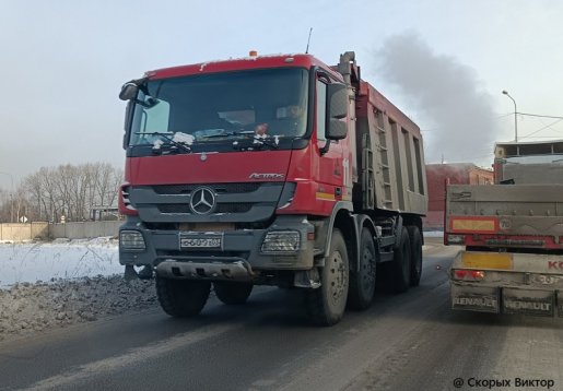 Самосвал Услуги самосвала Actros взять в аренду, заказать, цены, услуги - Ульяновск