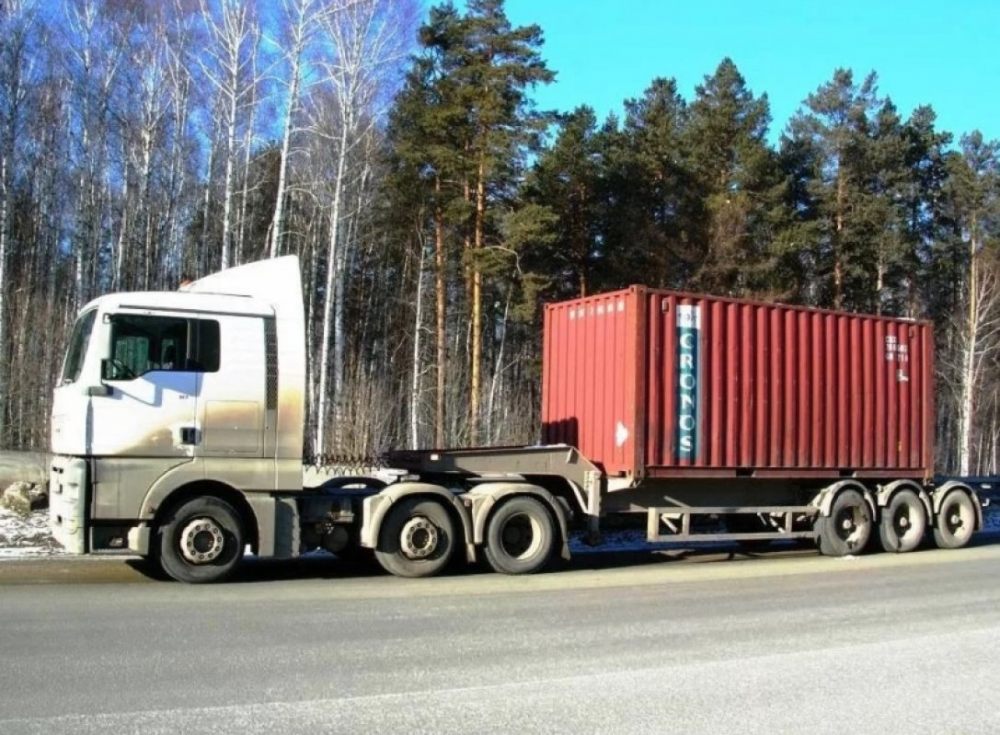 Контейнеровоз Полуприцеп, тягач MAN, Volvo взять в аренду, заказать, цены, услуги - Ульяновск