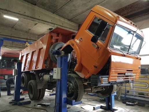Ремонт самосвалов (кузов, ходовая, двигатель) стоимость ремонта и где отремонтировать - Ульяновск