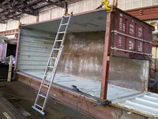 Ремонт сухогрузных и рефрижераторных контейнеров стоимость ремонта и где отремонтировать - Ульяновск