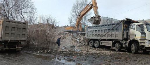 Демонтажные работы спецтехникой (экскаваторы, гидроножницы) стоимость услуг и где заказать - Новоульяновск