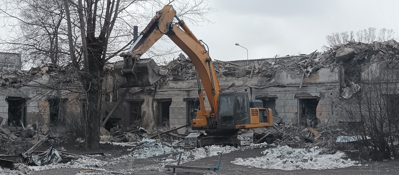 Демонтажные работы, услуги спецтехники в Павловке
