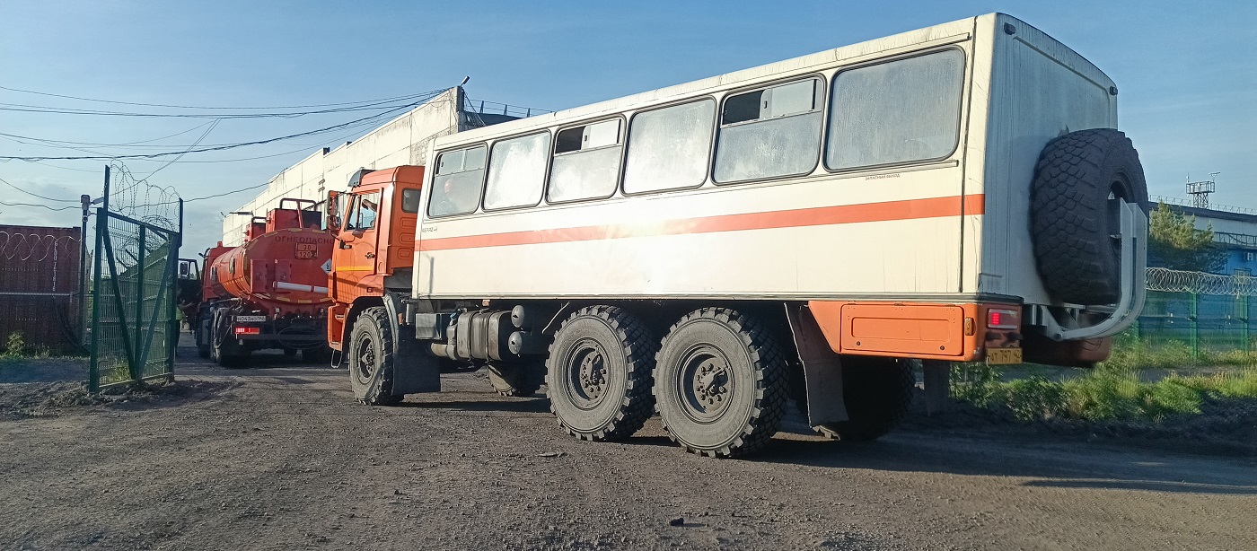 Вахтовые перевозки сотрудников автобусами и спецтехникой в Ульяновской области