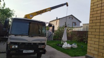 Аренда и услуги манипулятора, стрела 3т, 8м, борт 5т - Ульяновск
